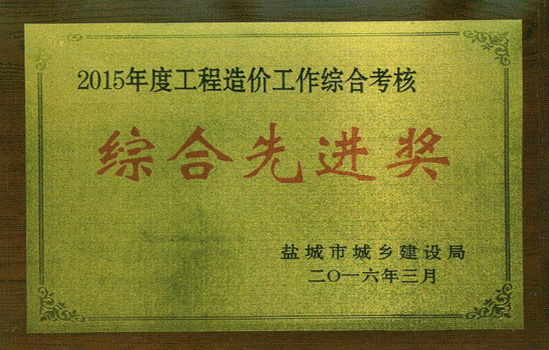 綜合先進獎